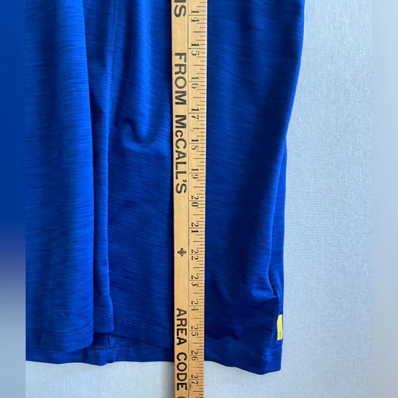 Lole braided T back athletic tank top with shelf bra  Sz L - Picture 9 of 10